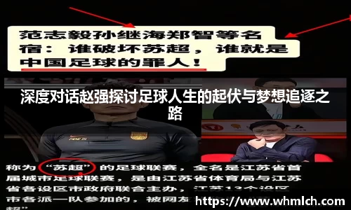 深度对话赵强探讨足球人生的起伏与梦想追逐之路